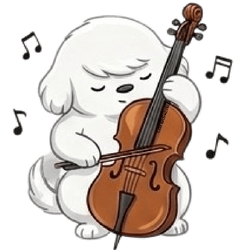 Cute Dog 🐶🐕Perrito Blanco 🆕3 6