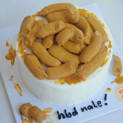 Poop cake birthday 7