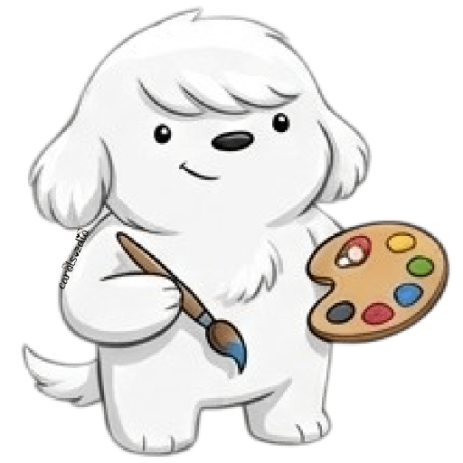 Cute Dog 🐶 Perrito Blanco 🆕  9