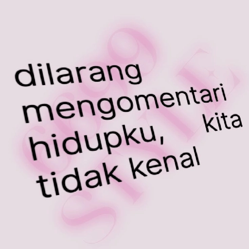 Kata kata tren terbaru 9