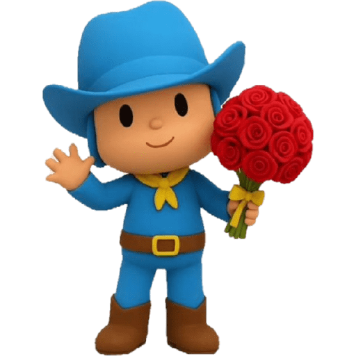 Pocoyo flowers 5
