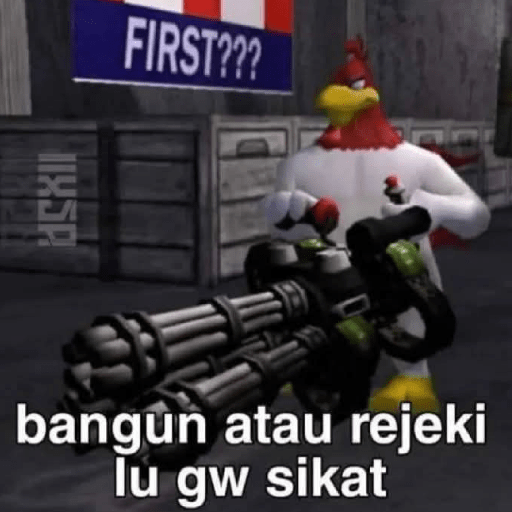 Meme lucu stiker 4
