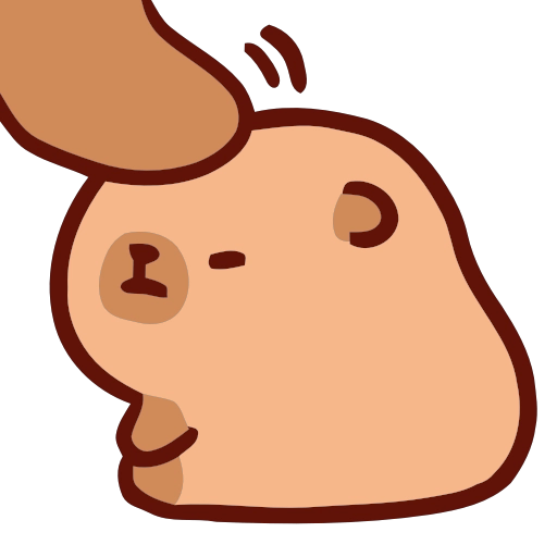 Capibara Emojis 2 🪵🦫🍂 7