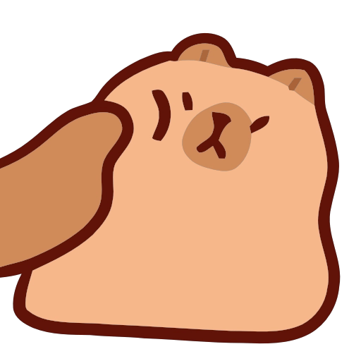 Capibara Emojis 2 🪵🦫🍂 10