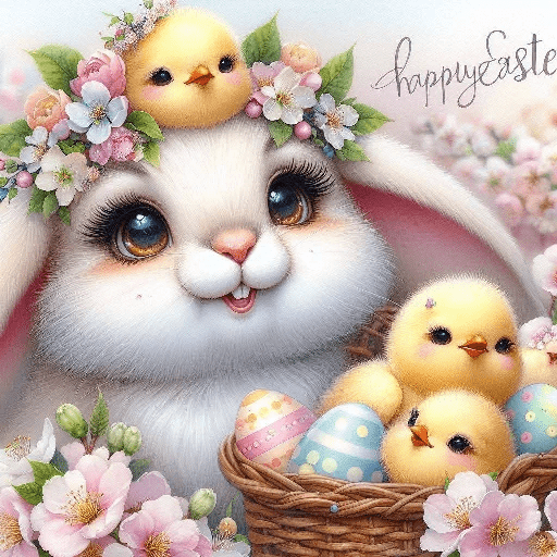 Happy Easter Bunny 🌈🥚🐰 18