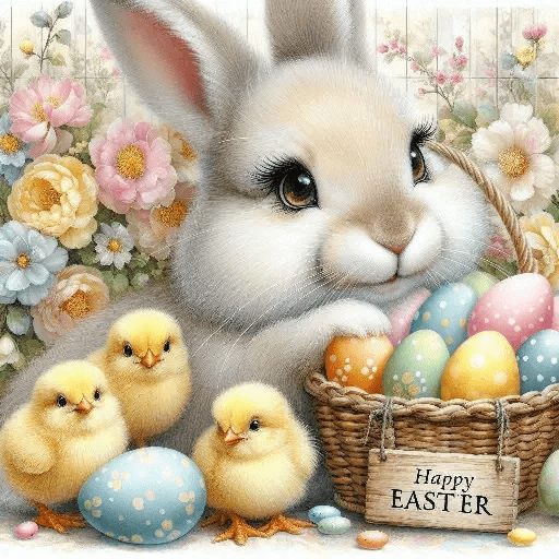 Happy Easter Bunny 🌈🥚🐰 17