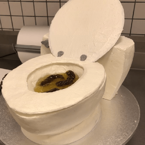 Poop cake birthday 13