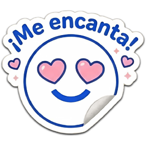 Stickerly Emojis 💙🤍 3