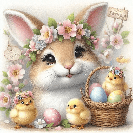 Happy Easter Bunny 🌈🥚🐰 21