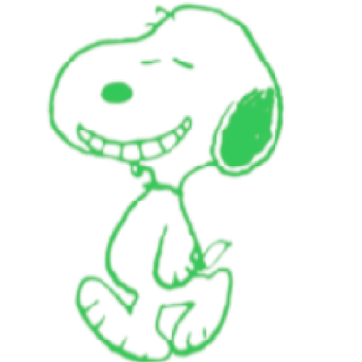 Snoopy verde reacciones 💚🦴 5