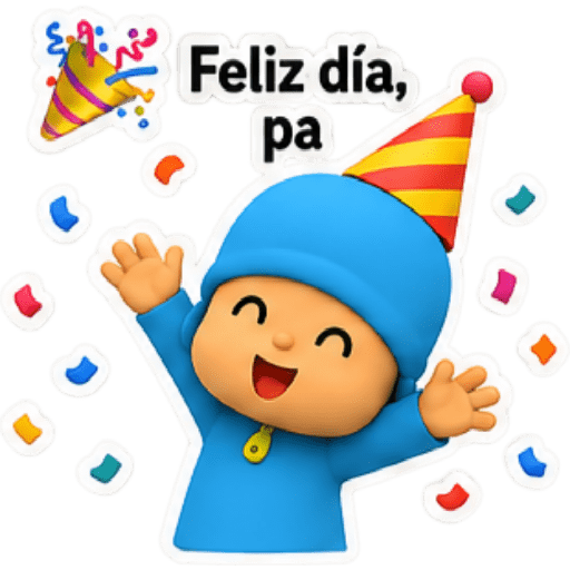Día del Padre ❤️ Pocoyó 💙 1