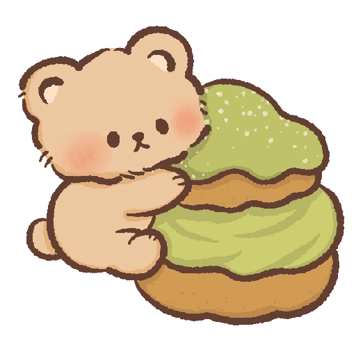🍵 Matcha Oso Kawaii 🧸🧉 14
