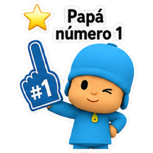 Día del Padre ❤️ Pocoyó 💙 12