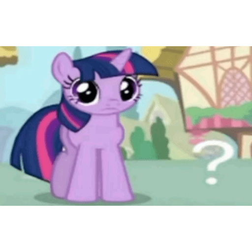 Confused Pony