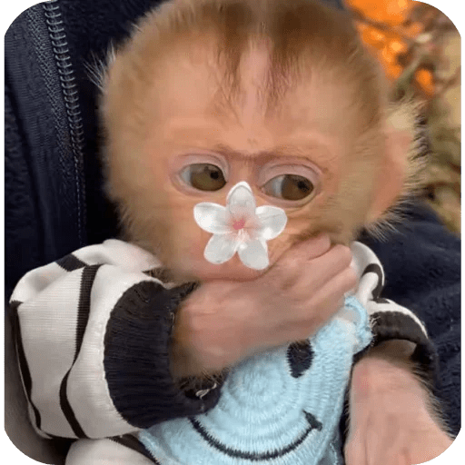 Monitos bonitos tiernos 🌸🙈 12