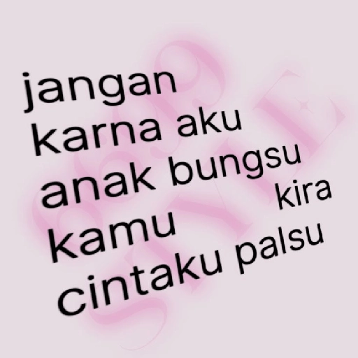 Kata kata tren terbaru 12