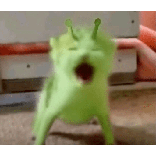GREEN ALIEN CAT 4