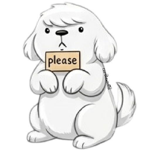 Cute Dog 🐶 Perrito Blanco 🆕  14