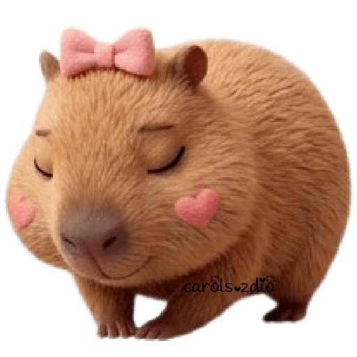 🎀 Capibara Capibara 📲🦫 13