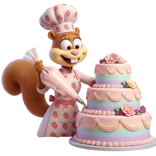 🎂Arenita Mejillas Pastelera🧁🐿️ 11