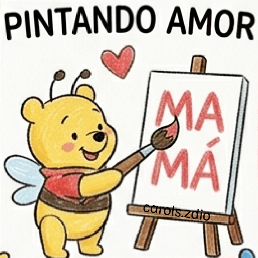 Día de las Madres Winnie Pooh🍯  16