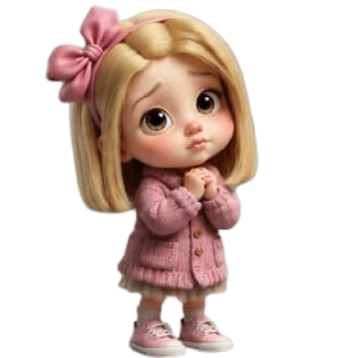 Pequeña niña cute pal chat 🩷🌷 6