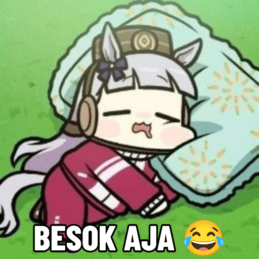 Stiker uma musume 4