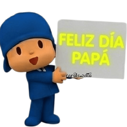 🧢 Pocoyó Feliz día del Padre 👔 1