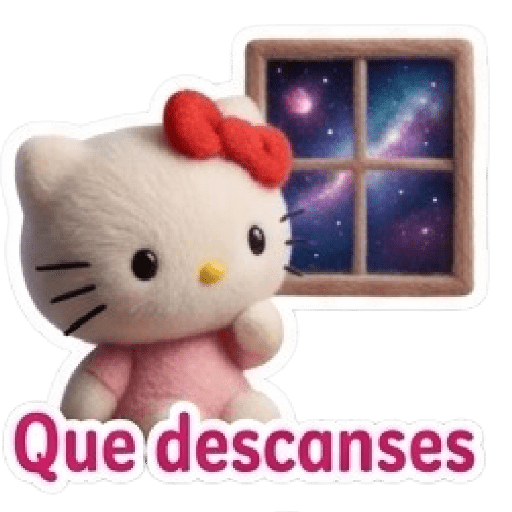 🎀 Hello Kitty Buenas Noches🌛🎀 8