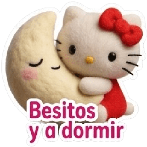 🎀 Hello Kitty Buenas Noches🌛🎀 10