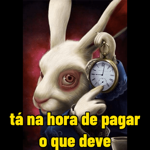 Coelho relógio 10