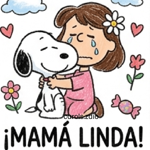 Día de las Madres Snoopy 💐🌷  9