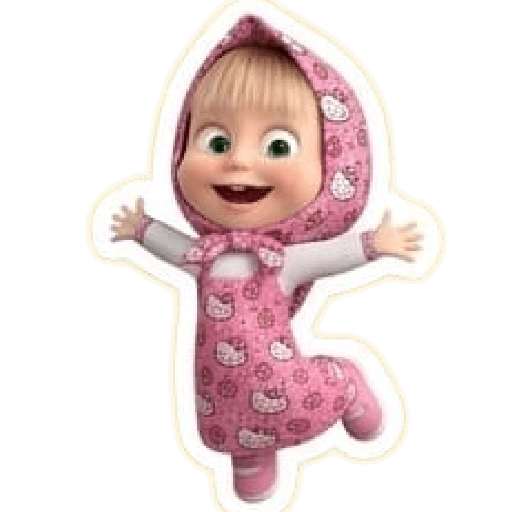 🧺 Masha Hello Kitty 🎀🍎 11