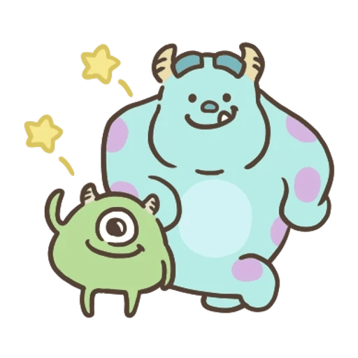 Monsters, Inc. Cuteness👁️‍🗨️💚👧🏻 6