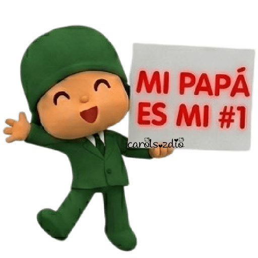 🧢 Pocoyó Feliz día del Padre 👔 4