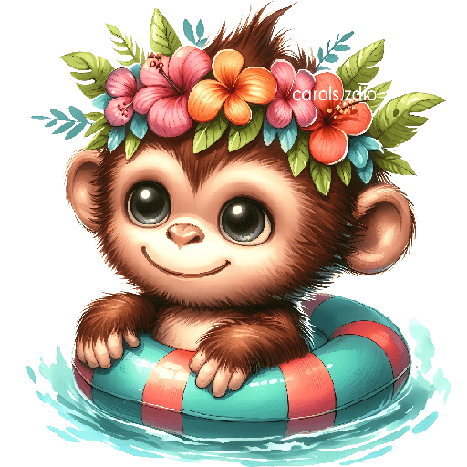 🐒 CHANGUITOS ALEGRES 🐒🌼🌴 14
