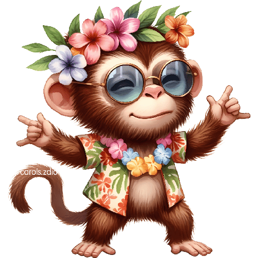 🐒 CHANGUITOS ALEGRES 🐒🌼🌴 1