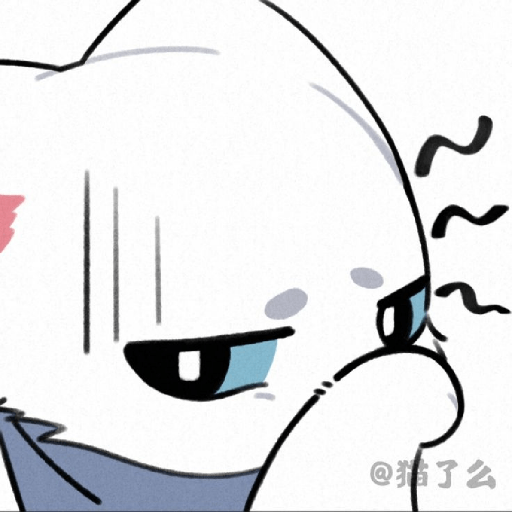 (Art) White & Black Cat - 3 1