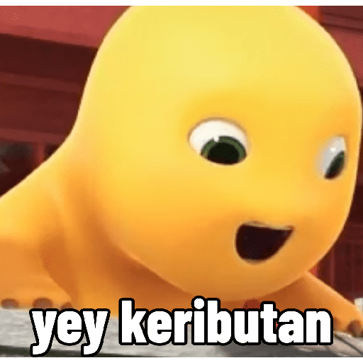 Dino Kuning Nailoong Sticker1G 8