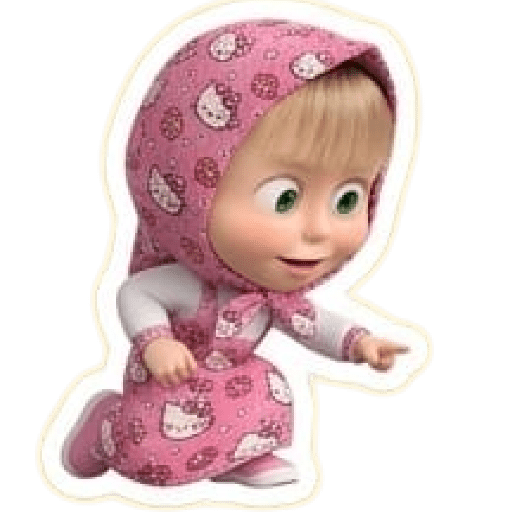 🧺 Masha Hello Kitty 🎀🍎 7