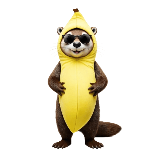 Animalitos funny banana XDXD🍌 11