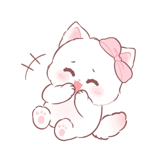 Gato Rosa Michi Pink 🩷🌸 🐱 10