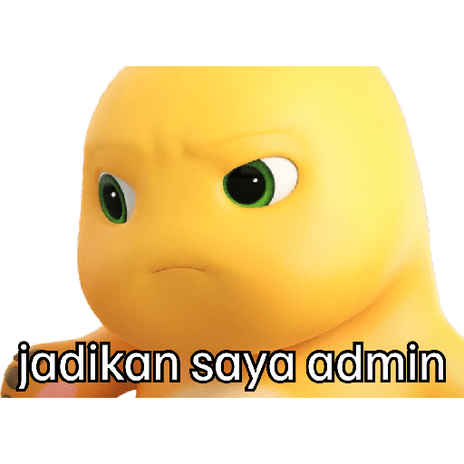 Dino Kuning Nailoong Sticker1G 5