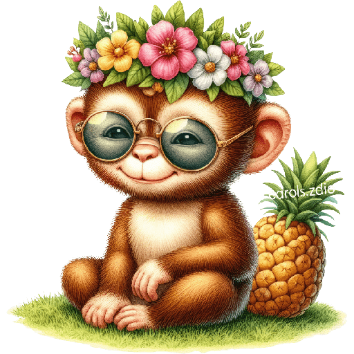 🐒 CHANGUITOS ALEGRES 🐒🌼🌴 7