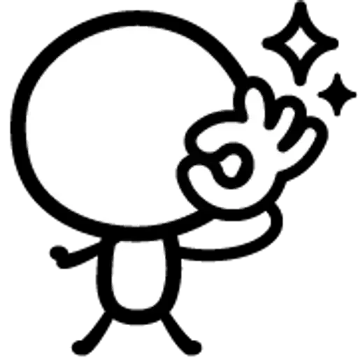 Stickman Sticker＼⁠(⁠^⁠o⁠^⁠)⁠／ 6