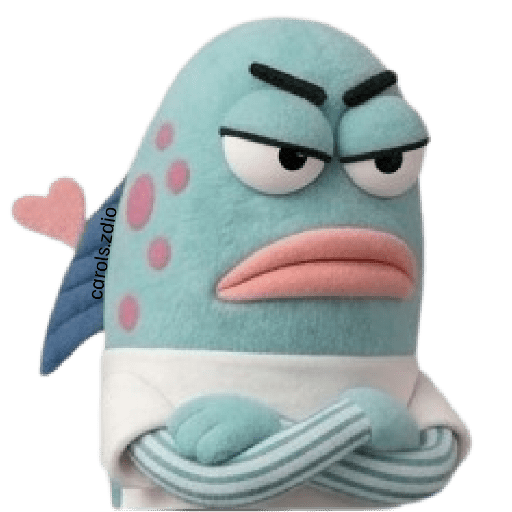 Harold Cool Fish Bob Esponja 🐟 1