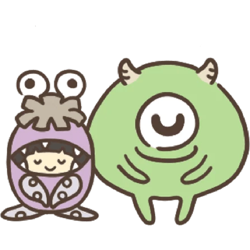 Monsters, Inc. Cuteness👁️‍🗨️💚👧🏻 10