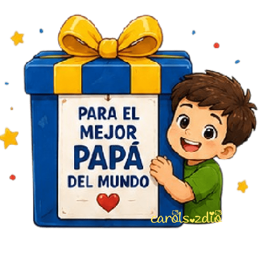 🦸🏻Día del Padre Feliz Día 💙👔 7