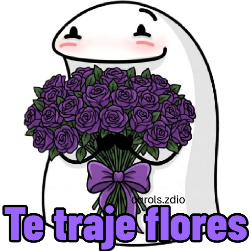 Flork Ramos Flores Morados🪻💜 1