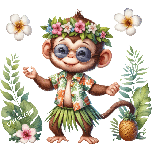 🐒 CHANGUITOS ALEGRES 🐒🌼🌴 4